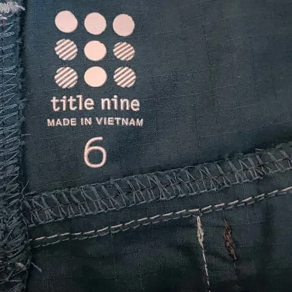 Title Nine Skirt Teal Size 6 - Picture 3 of 6